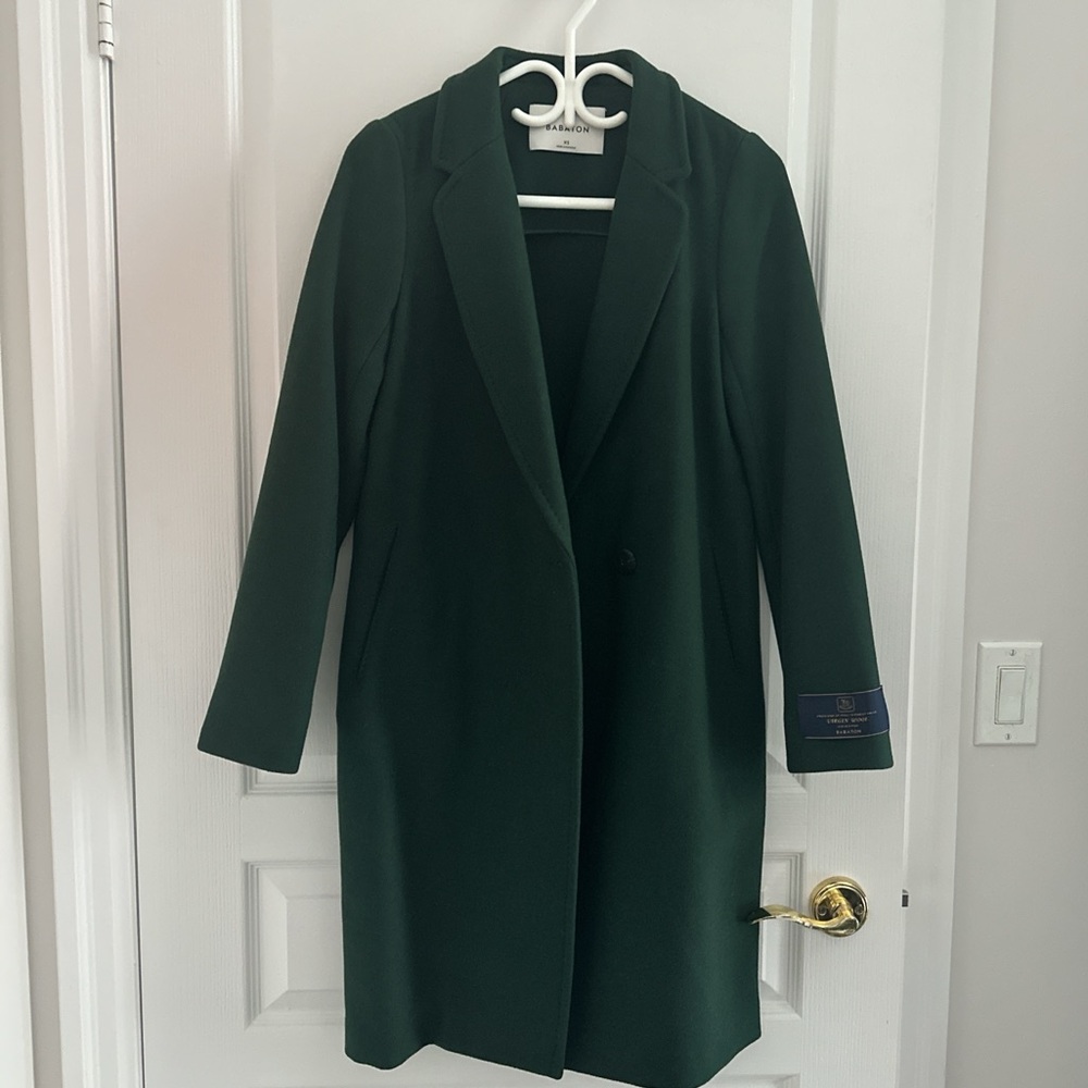 Babaton Dark Green Trench Coat